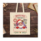 North Pole Santa Tote Bag – classic Santa design with optional personalisation