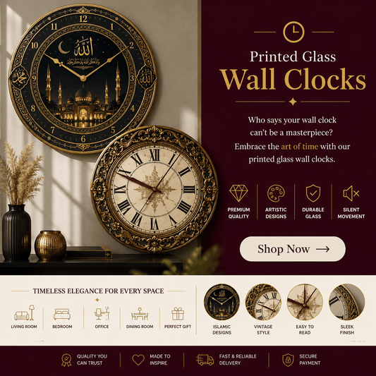 Personalised Photo Wall Clock | High-Quality Personalised Wall Clock | Buy Now at CB Print Concept