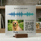 Pet Voice Soundwave Print | High - Quality | Buy Now at CB Print Concept