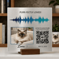 Pet Voice Soundwave Print | High - Quality | Buy Now at CB Print Concept
