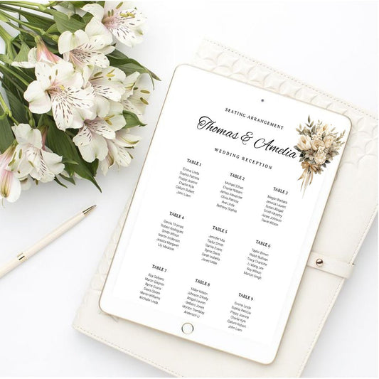 Place Card Nr 1 - Print Concept