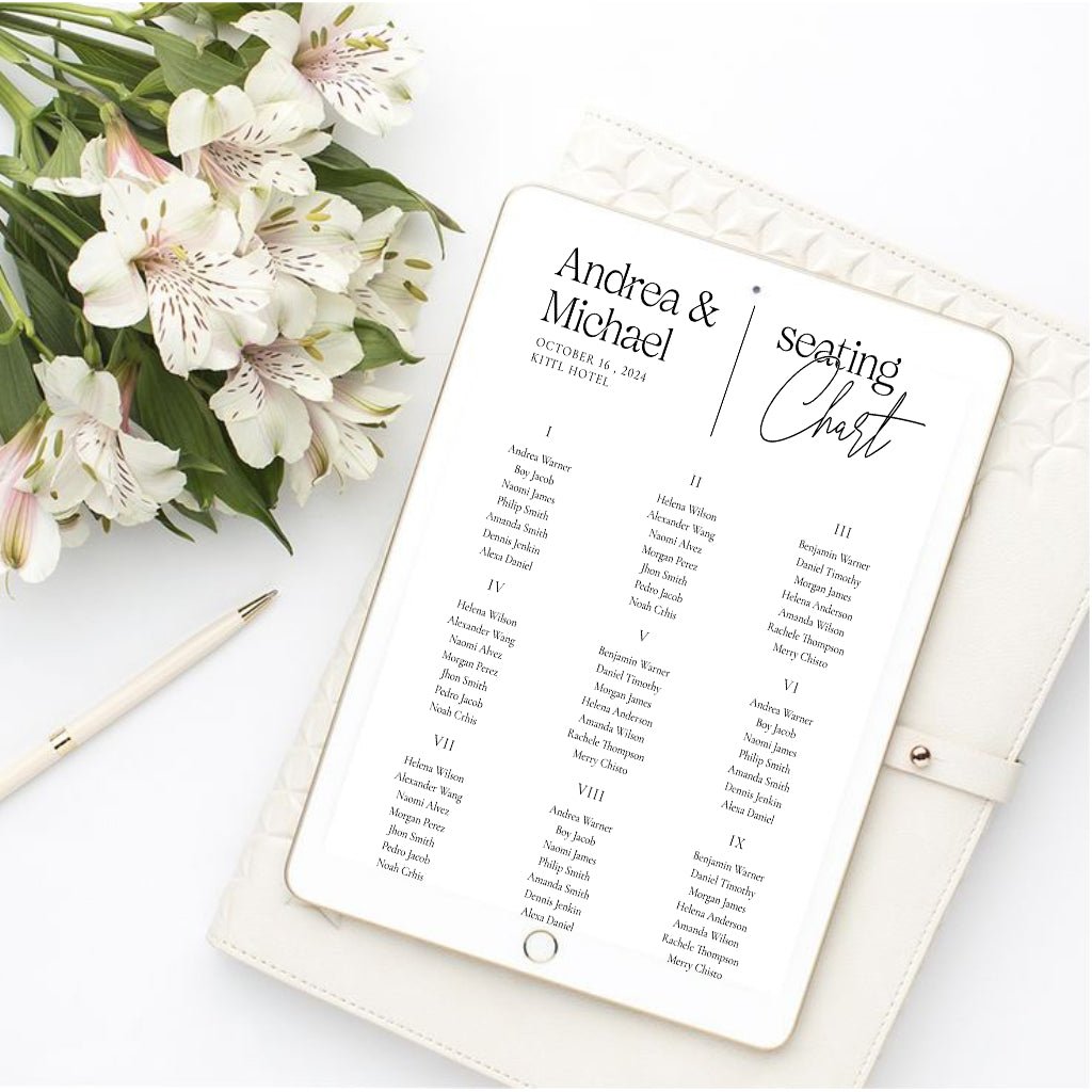 Place Card Nr 3 - Print Concept