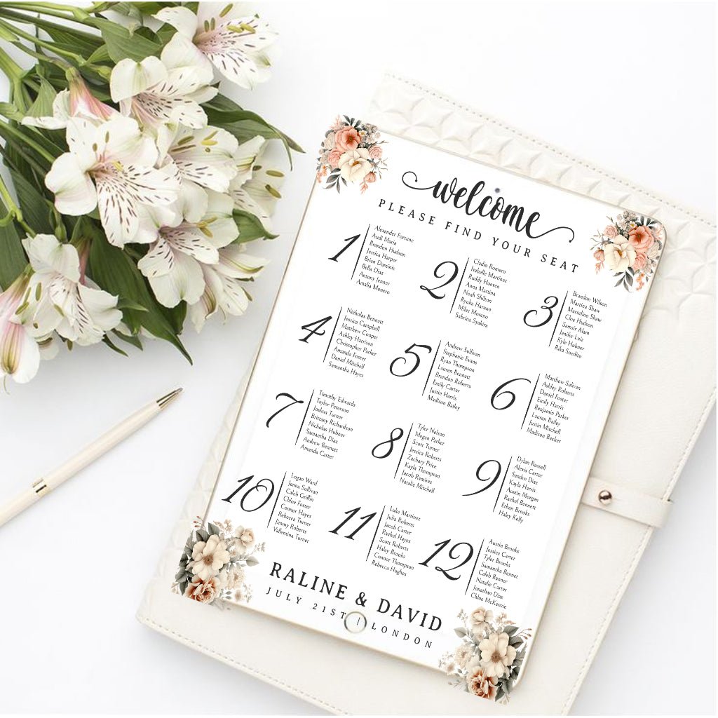 Place Card Nr 4 - Print Concept