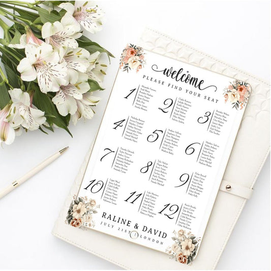 Place Card Nr 4 - Print Concept