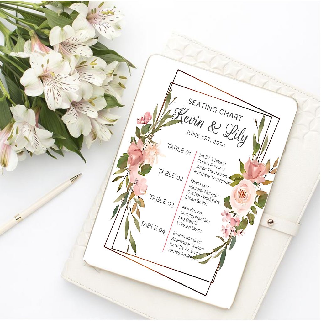 Place Card Nr 7 - Print Concept