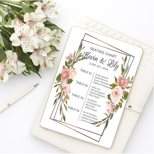 Place Card Nr 7 - Print Concept