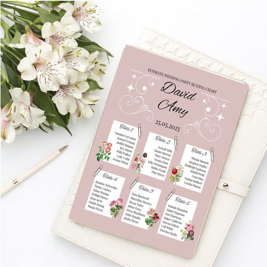Place Card Nr 8 - Print Concept