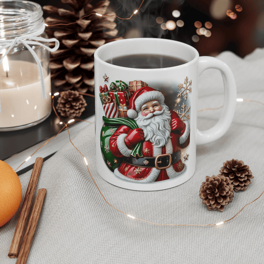 Premium Printed Mug – “Santa’s Sack of Joy” | High - Quality | Buy Now at CB Print Concept
