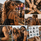 Festival marketing temporary tattoos used for music festivals, brand activations and promotional event campaigns