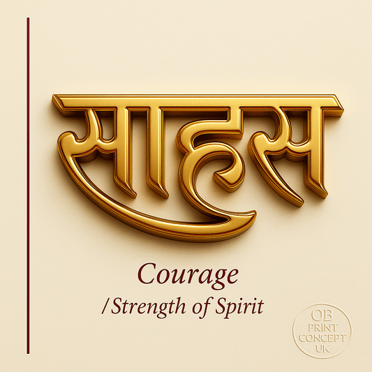 Sahas | High - Quality | Buy Now at CB Print Concept