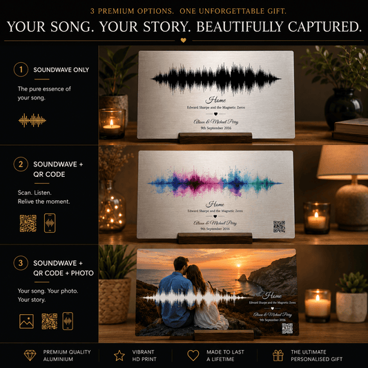 Soundwave Aluminium Prints (Luxury) | High - Quality | Buy Now at CB Print Concept