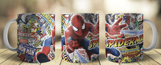 Spiderman Mug - Print Concept