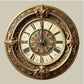 Wall Clock Retro Style Model 10 | High-Quality Wall Clocks | Buy Now at Print Concept