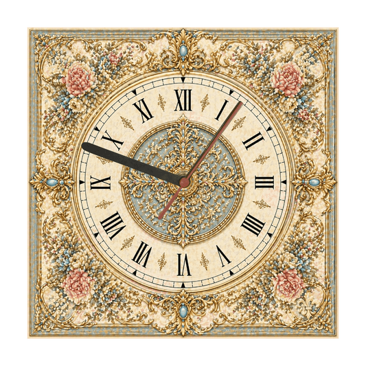 Vintage Victorian Wall Clock – Classic Elegant Design | High - Quality Wall Clocks | Buy Now at CB Print Concept