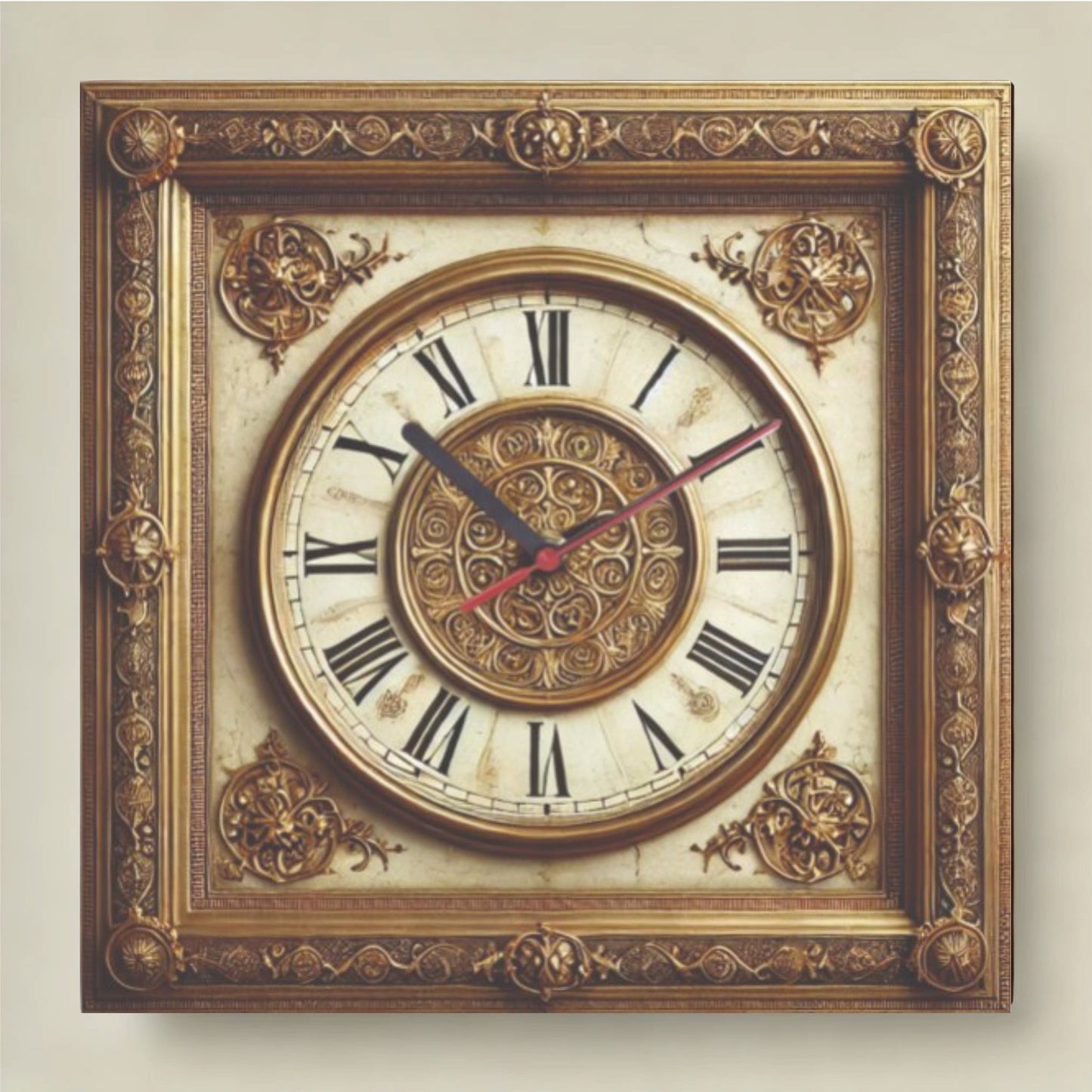 Wall Clock Retro Style Model 10 | High-Quality Wall Clocks | Buy Now at Print Concept