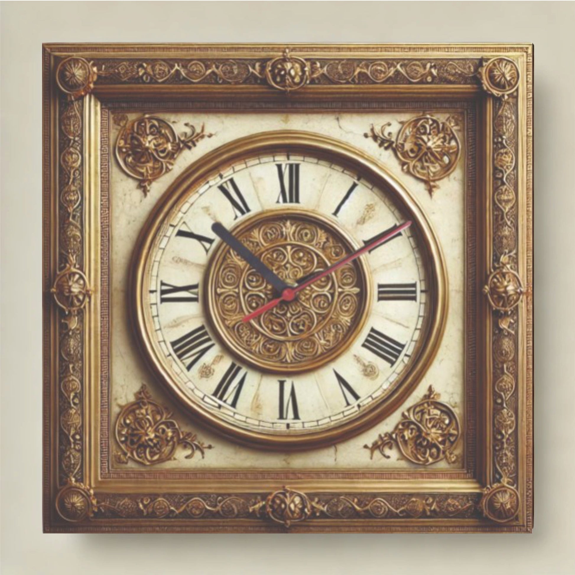 Wall Clock Retro Style Model 10 | High-Quality Wall Clocks | Buy Now at Print Concept