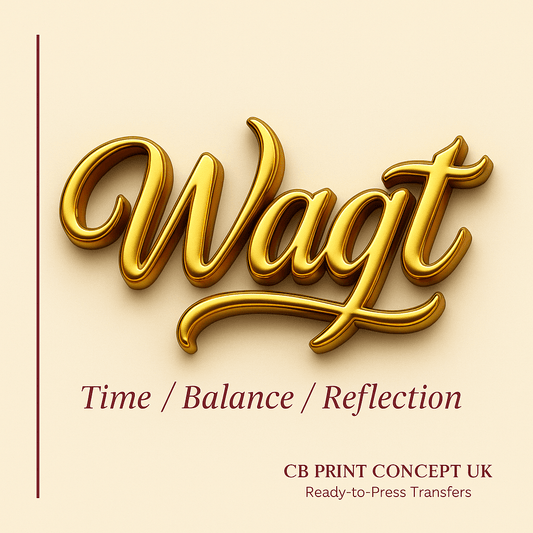Waqt | High - Quality | Buy Now at CB Print Concept
