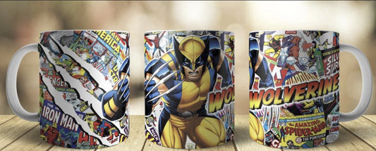 Wolverine Mug - Print Concept