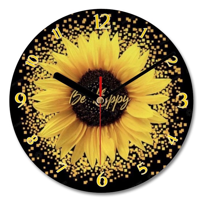 Flower Clock 9 - Print Concept