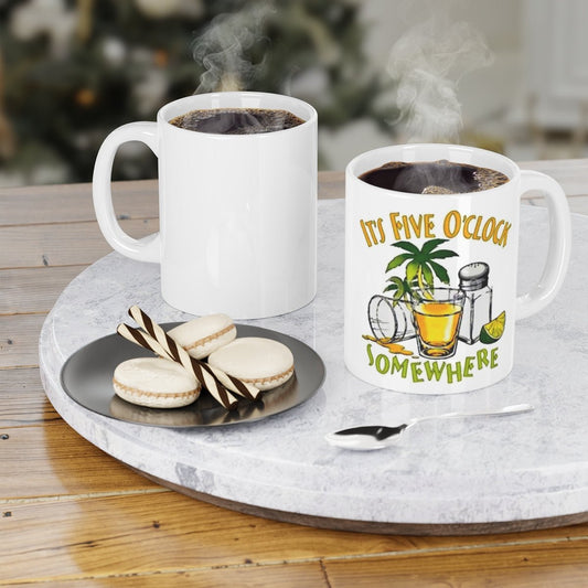 It's Five O'Clock Mug - Print Concept