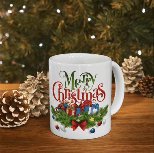 Merry Chrismas Model 11 Mug - Print Concept