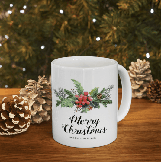 Merry Christmas Model 10 Mug - Print Concept