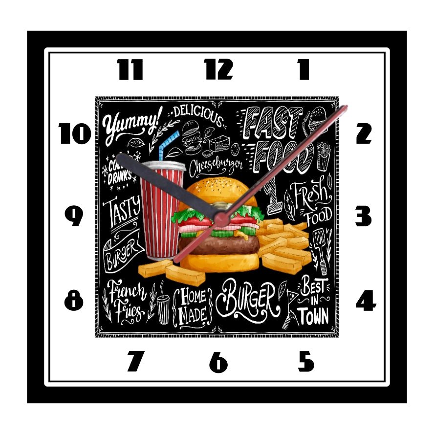 QuickBite Timekeeper Clock - Print Concept