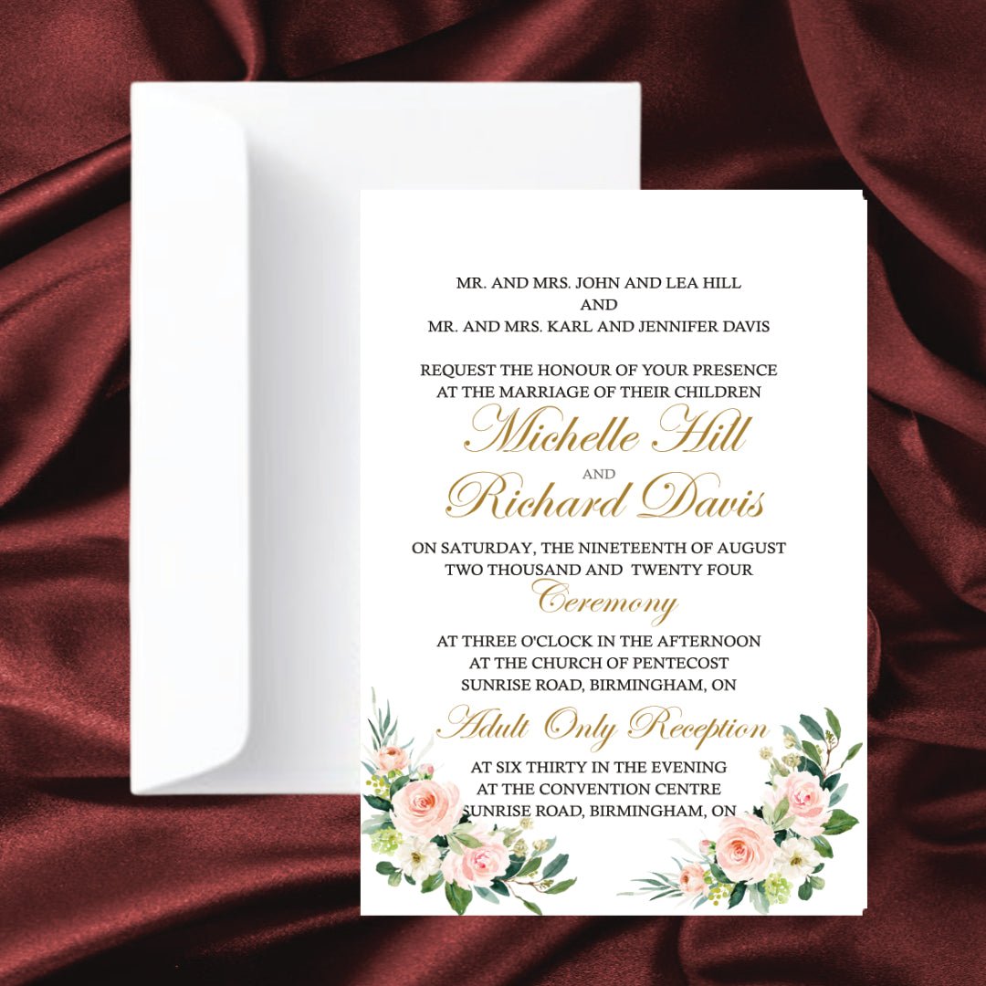 Wedding Invitation L0011 - Print Concept