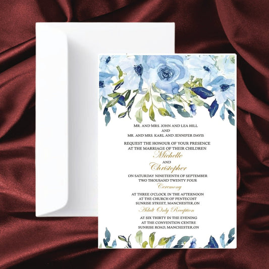 Wedding Invitation L0013 - Print Concept