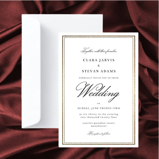 Wedding Invitations G0007 - Print Concept
