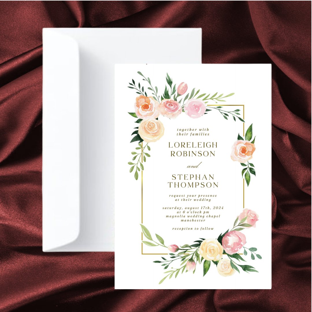 Wedding Invitations G0012 - Print Concept