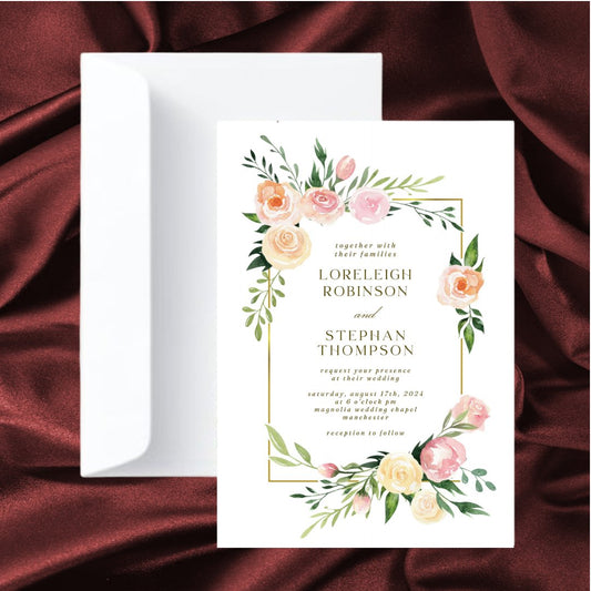 Wedding Invitations G0012 - Print Concept
