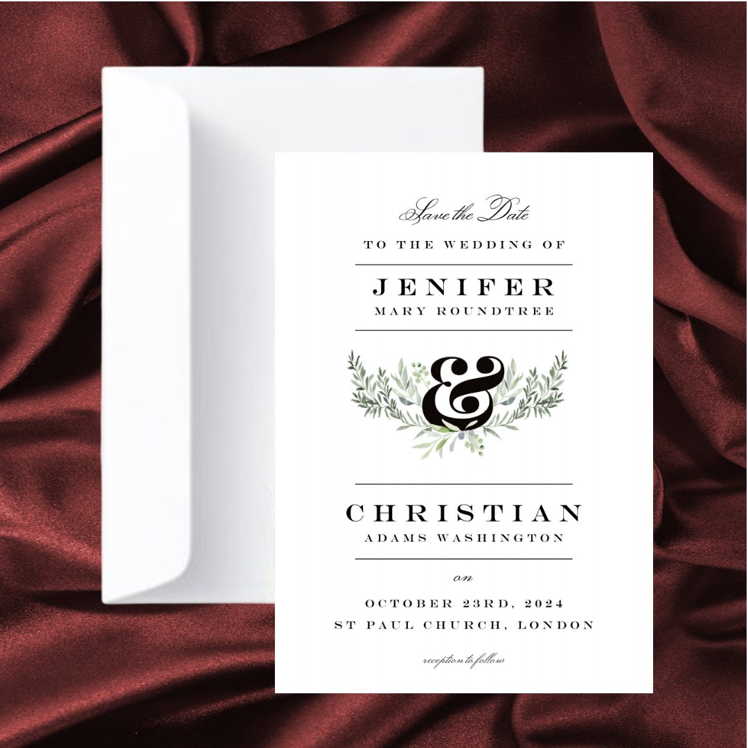 Wedding Invitations G0014 - Print Concept