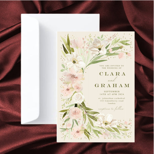 Wedding Invitations G0017 - Print Concept