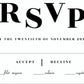 Wedding Invitations G0020 - Print Concept