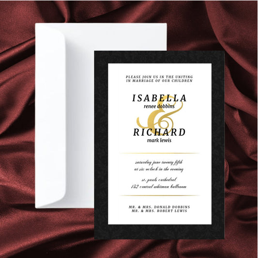Wedding Invitations G0021 - Print Concept