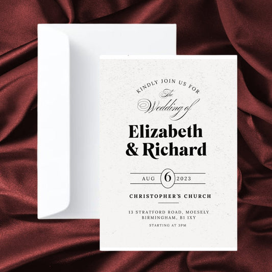 Wedding Invitations K0002 - Print Concept