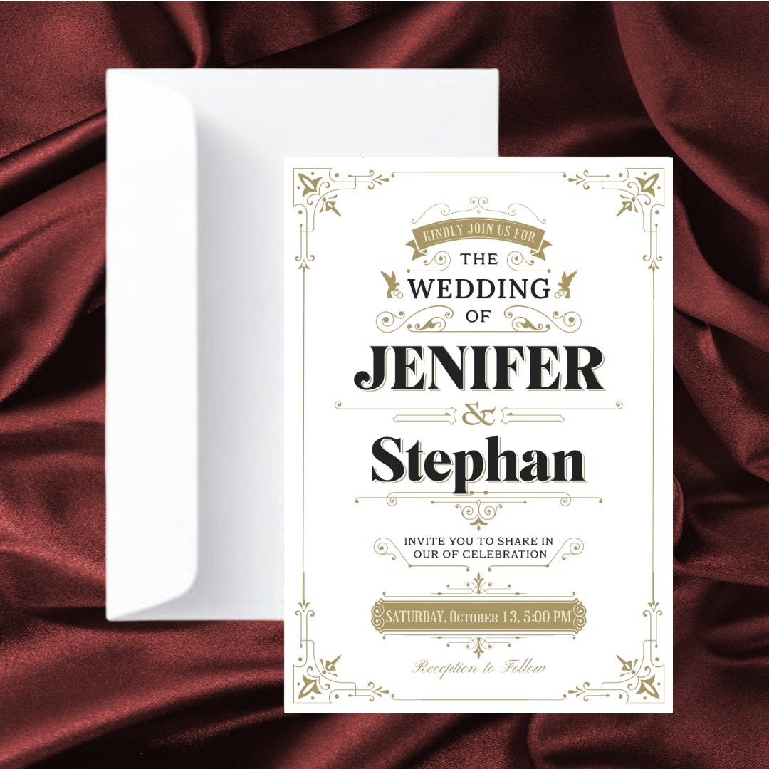 Wedding Invitations K0004 - Print Concept
