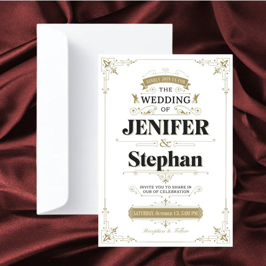 Wedding Invitations K0004 - Print Concept