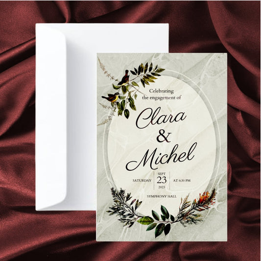 Wedding Invitations K0006 - Print Concept