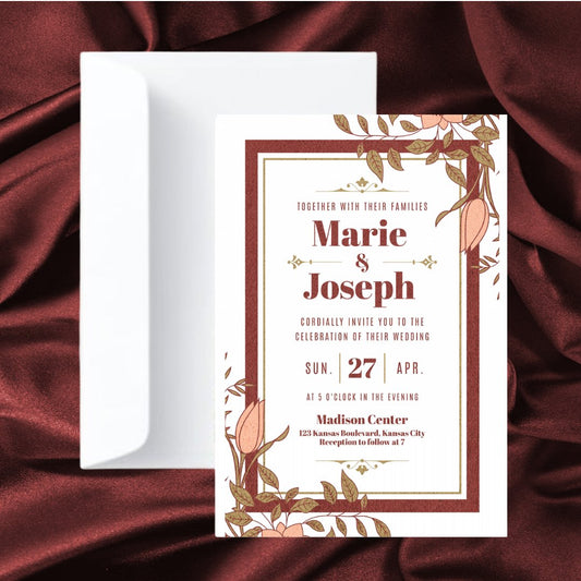 Wedding Invitations K0010 - Print Concept