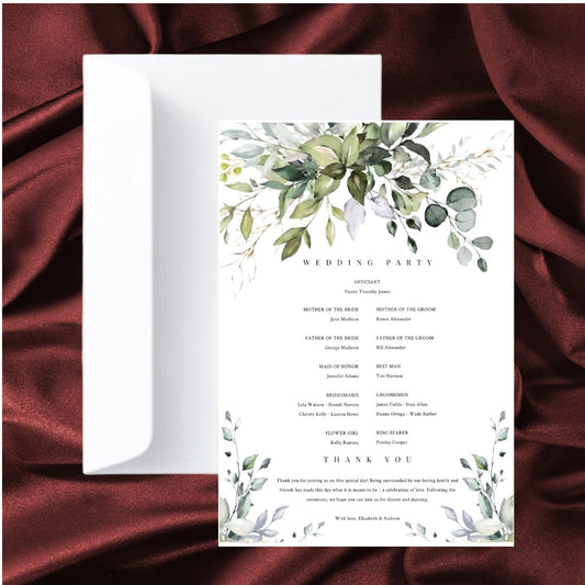 Wedding Invitations L0002 - Print Concept