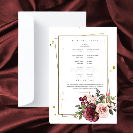 Wedding Invitations L0003 - Print Concept