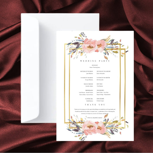 Wedding Invitations L0004 - Print Concept