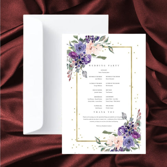 Wedding Invitations L0024 - Print Concept