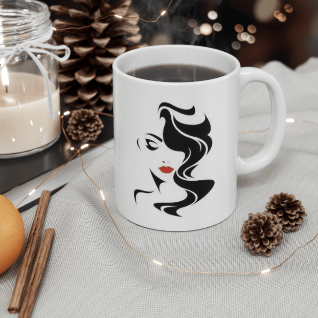 Woman Mug - Print Concept